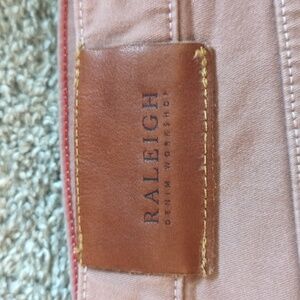 Raleigh denim Jones pant men's size 38 faded red